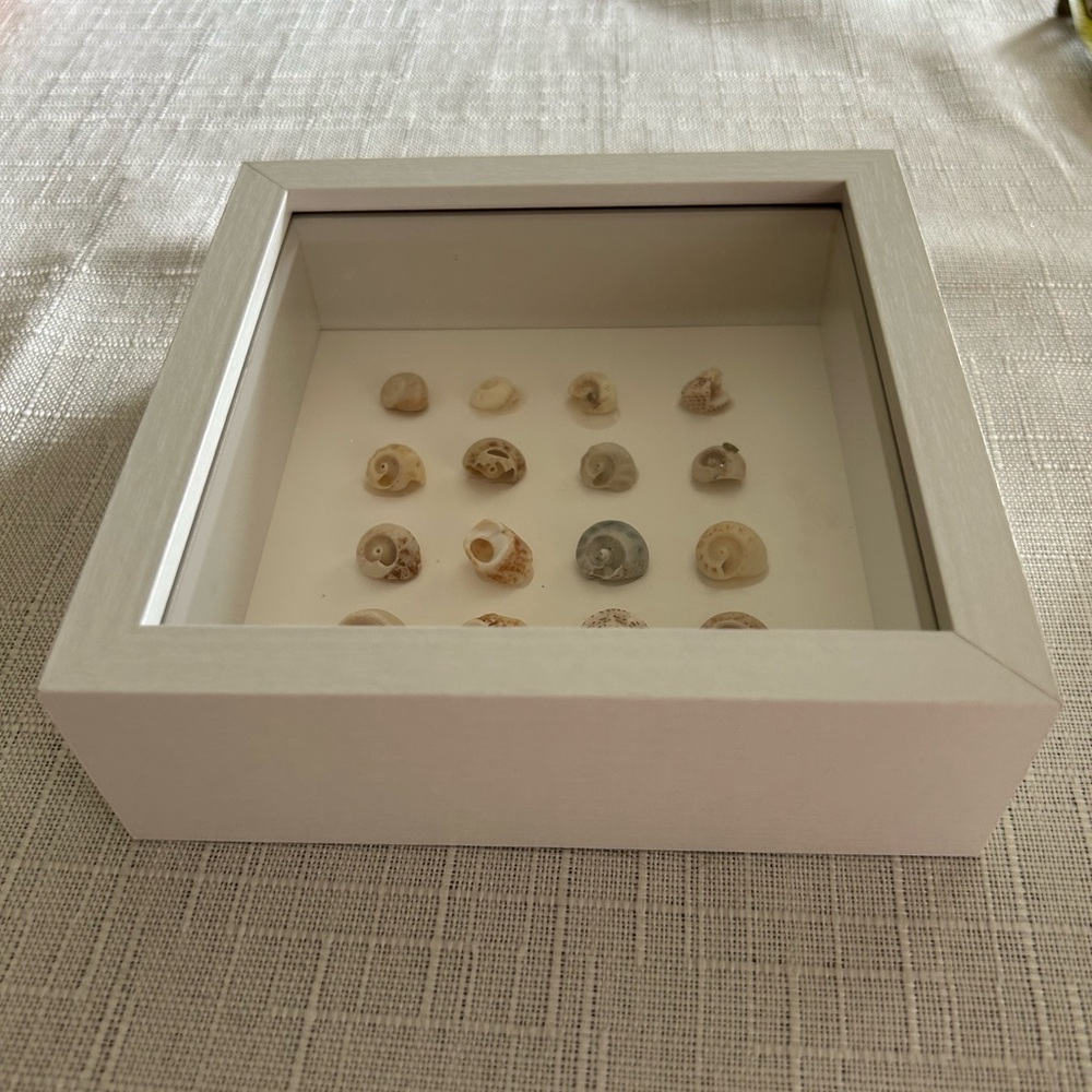 Handmade Framed Shell Art - Picture 4 of 9